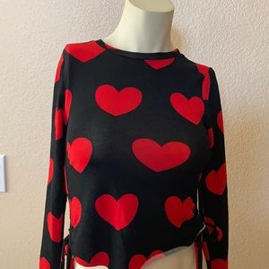 Fashion Nova Size SMALL Black & Red